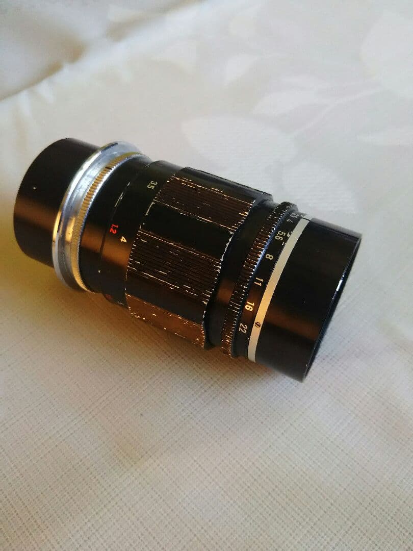 レトロ  カメラセット(望遠  露出計付き)キャノン製