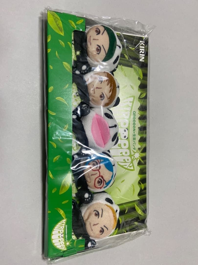 生茶パンダ パンダっち+Greeeen指人形激レアセット