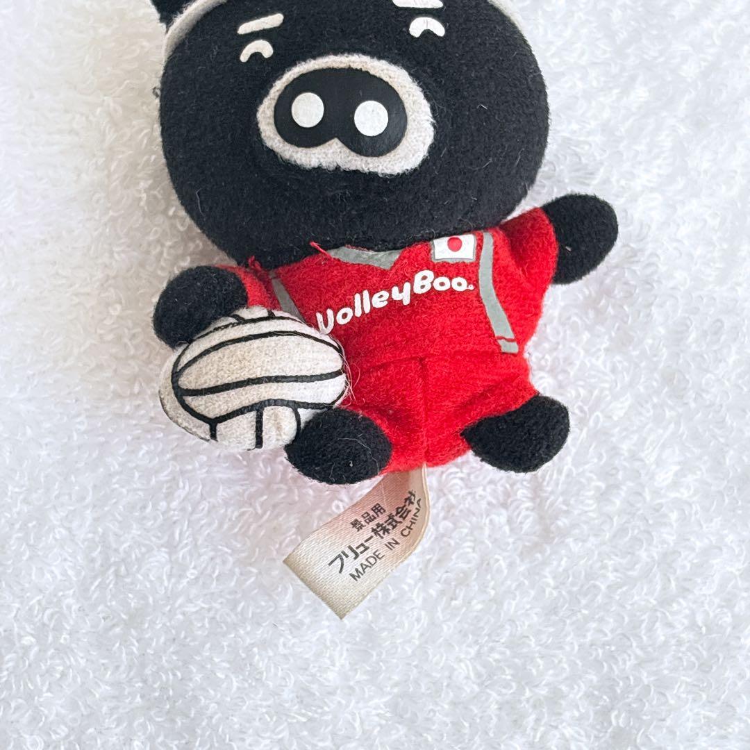 【レア非売品】TBS バレーブー VolleyBoo マスコットぬいぐるみ 黒豚