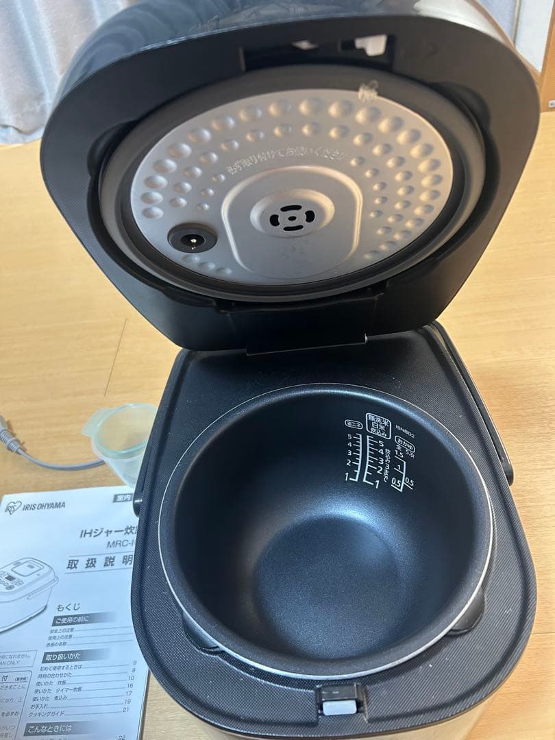 IRIS OHYAMA IH炊飯器 MRC-IG50 5合炊き　美品　送料無料