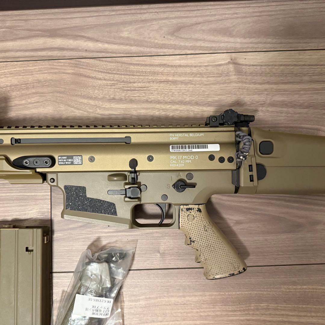 【初心者】東京マルイ　次世代SCAR-H FDE 付属品　複数カスタムパーツ付