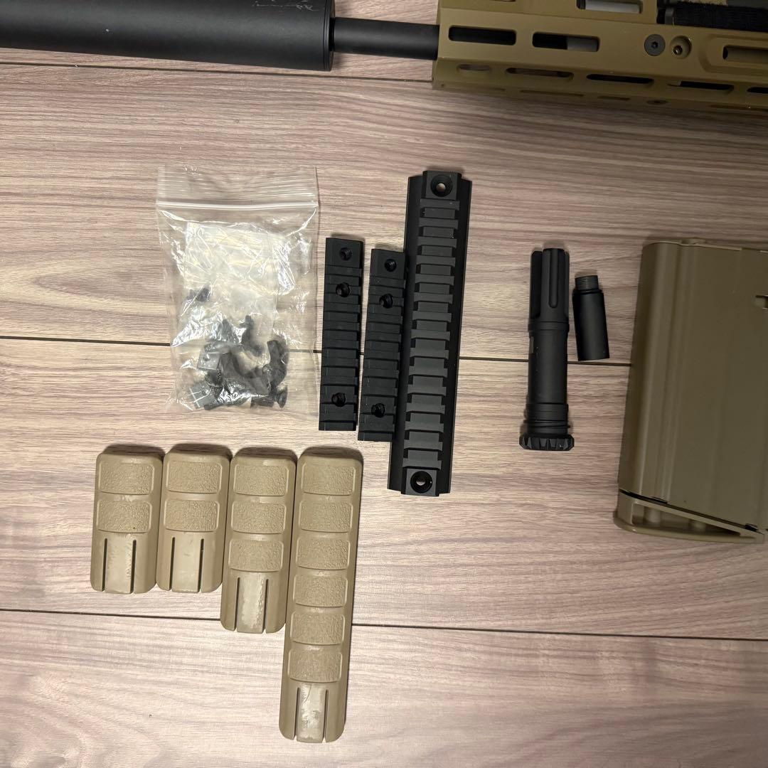 【初心者】東京マルイ　次世代SCAR-H FDE 付属品　複数カスタムパーツ付
