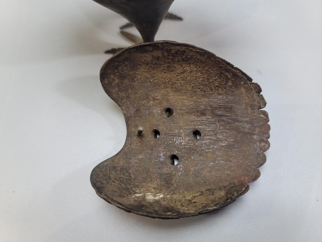 古銅 鶉 時代 香炉 DT511