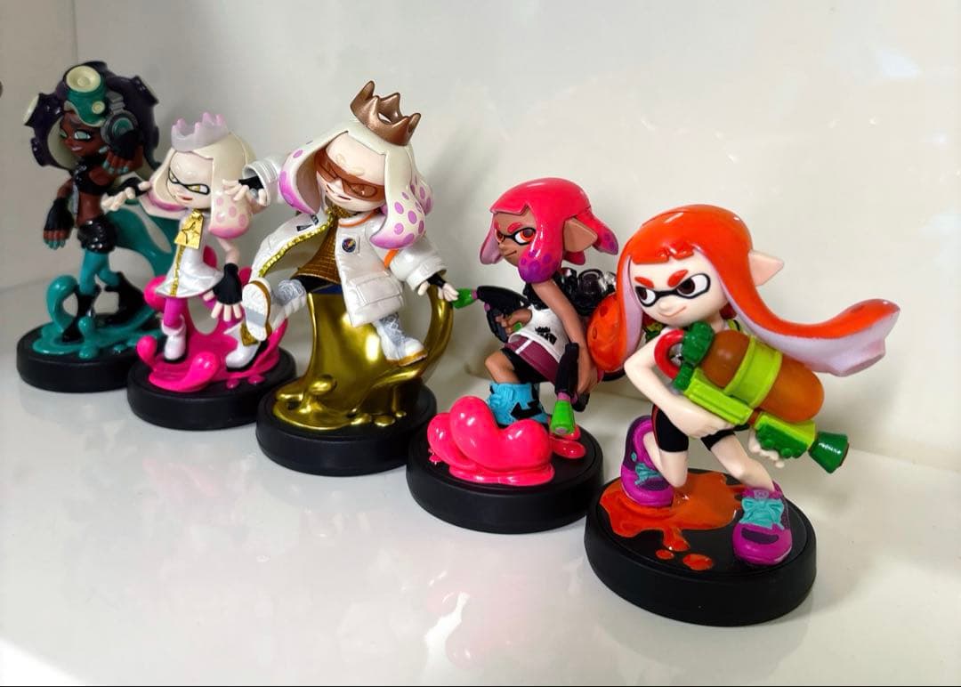 スプラトゥーンamiibo ヒメ　イイダ　ガール