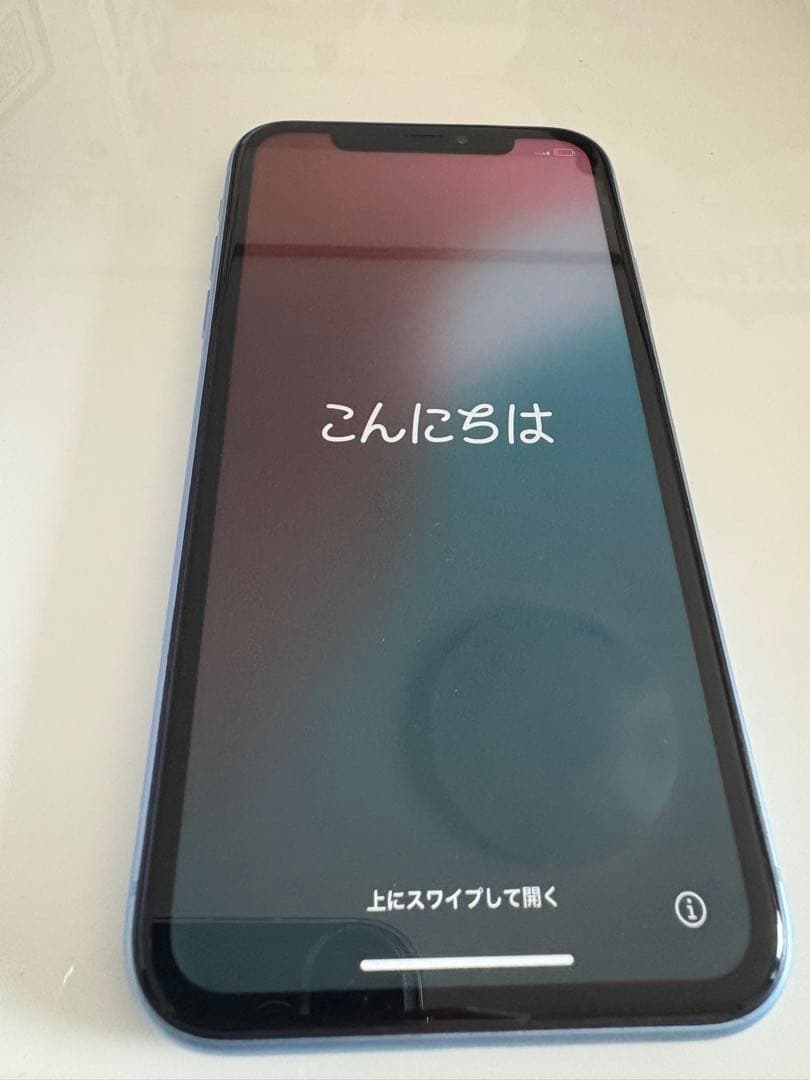 【美品】Apple iPhone XR ブルー 256GB 本体