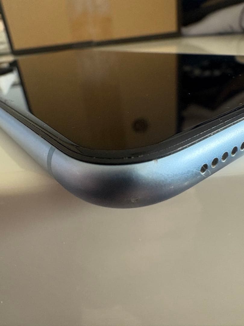 【美品】Apple iPhone XR ブルー 256GB 本体