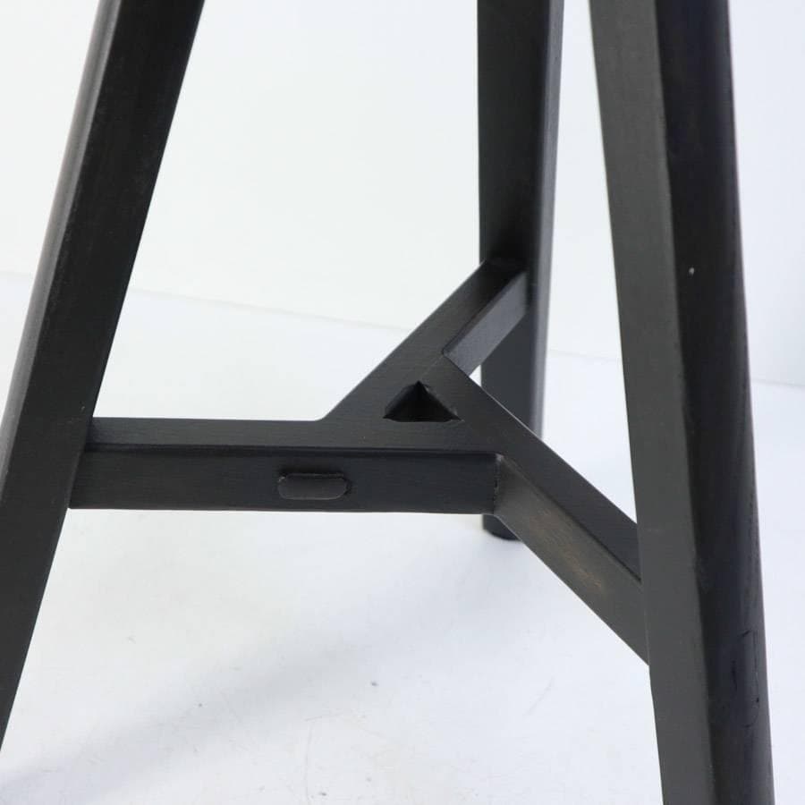 ZARA  ザラホーム 木製ラウンドスツール H50cm 3本脚