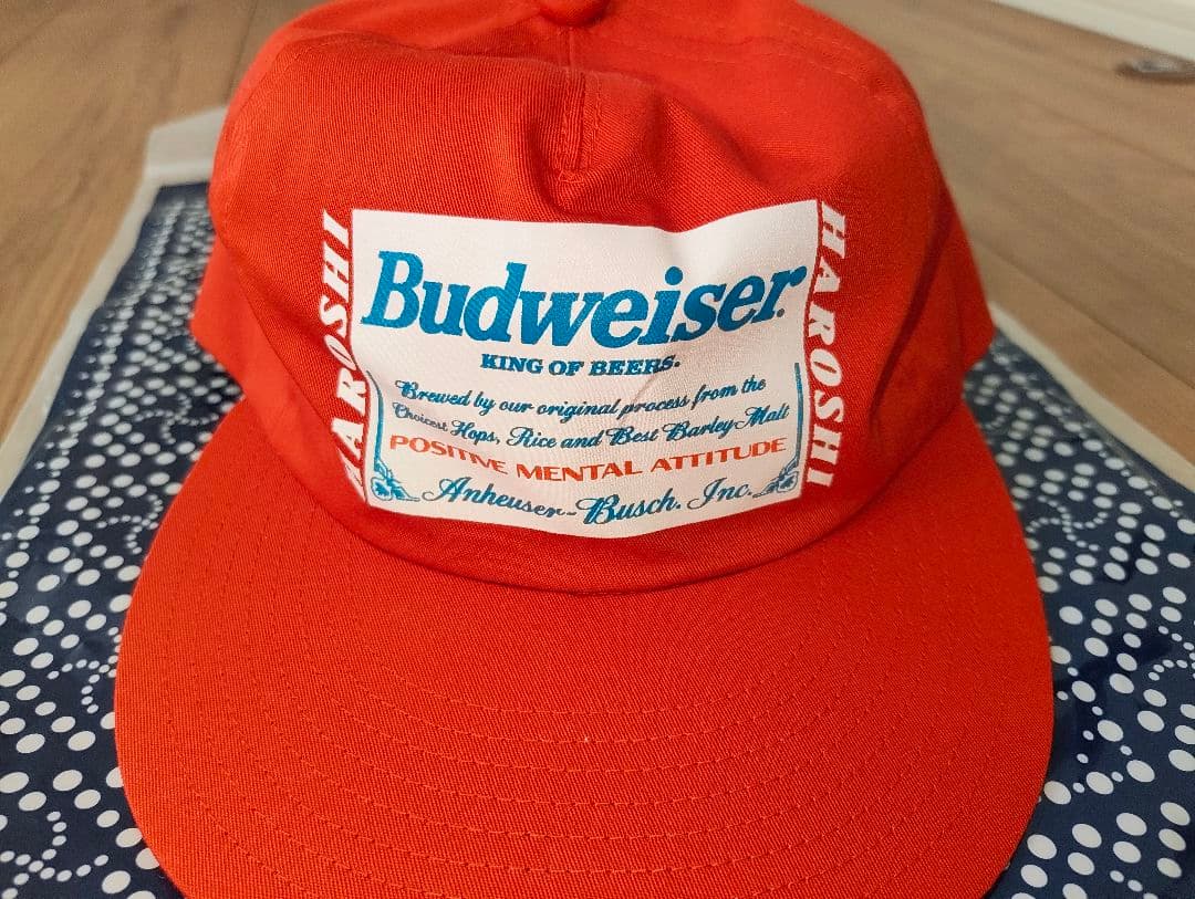 チャレンジャー　Budweiser　ハロシ　キャップ