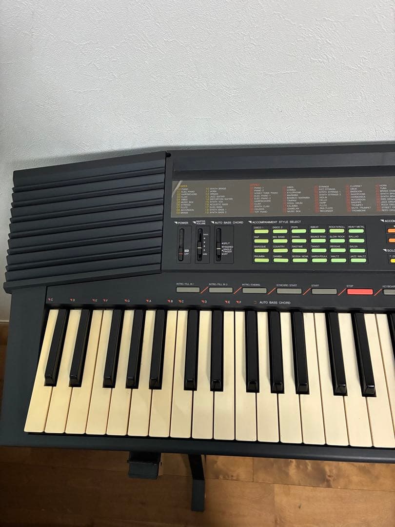 YAMAHA ヤマハ キーボード PSR-38 スタンド付き