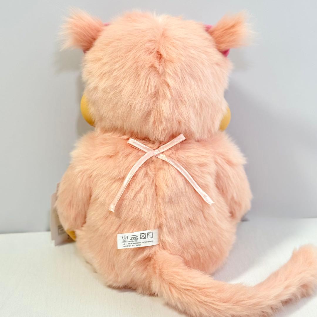 【希少】モンチッチ Lサイズ ぬいぐるみ ピンク K.yamasaki