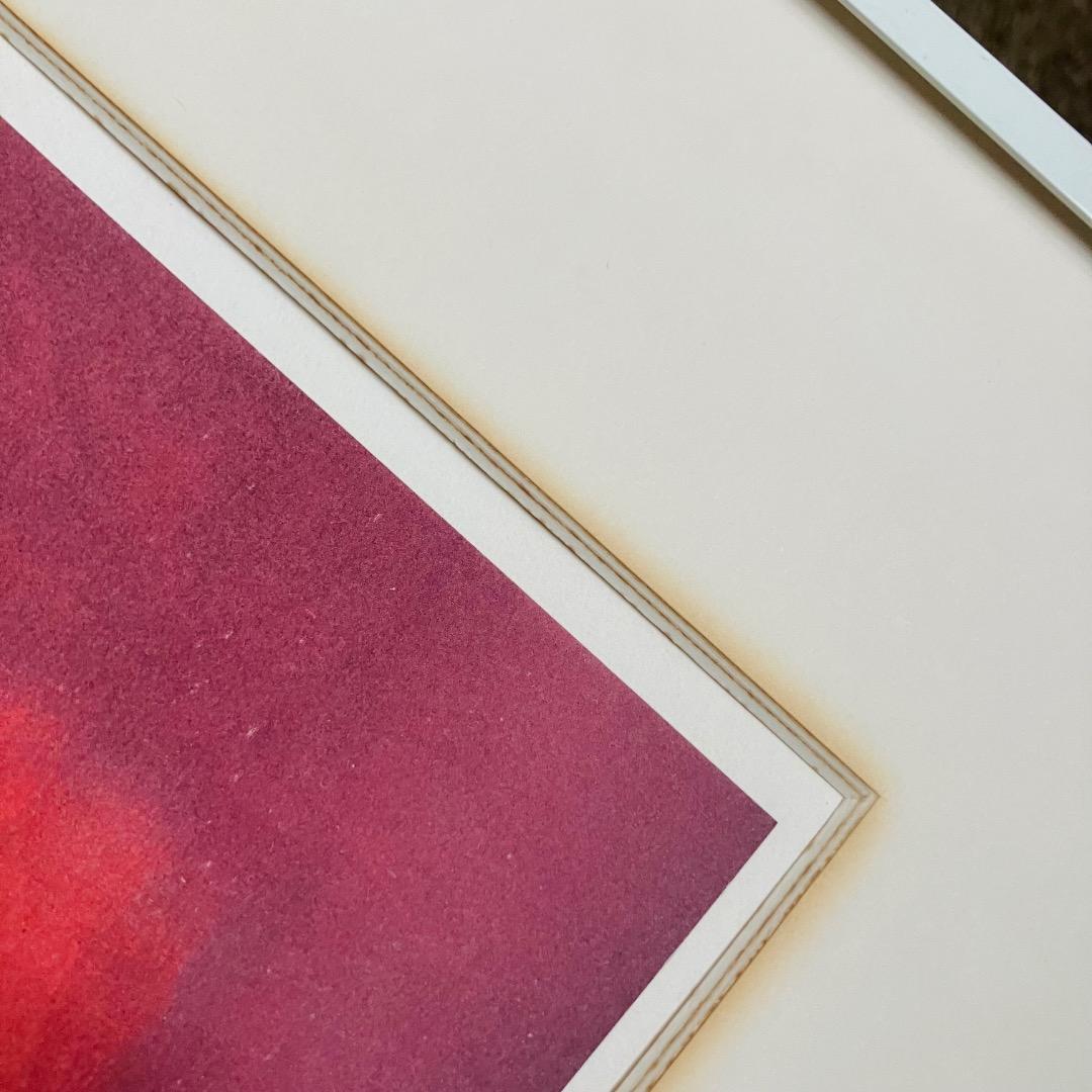 ②額装 マーク・ロスコ 「Untitled,1962」シルクスクリーン 1990