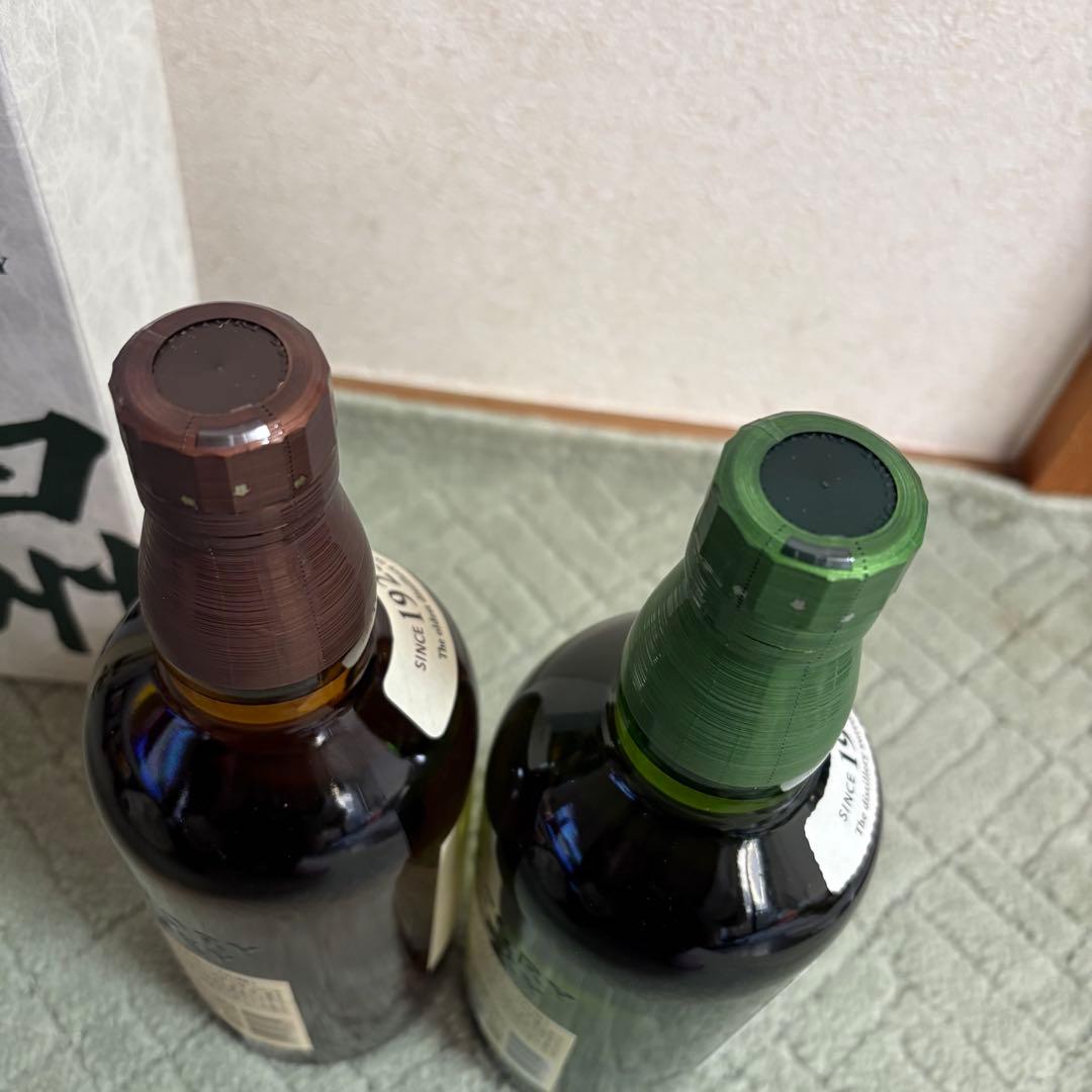 【新品未開栓】山崎・白州 シングルモルトウイスキー セット