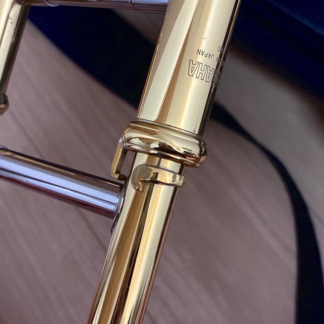 YAMAHA テナーバストロンボーン YSL456G マウスピース付き