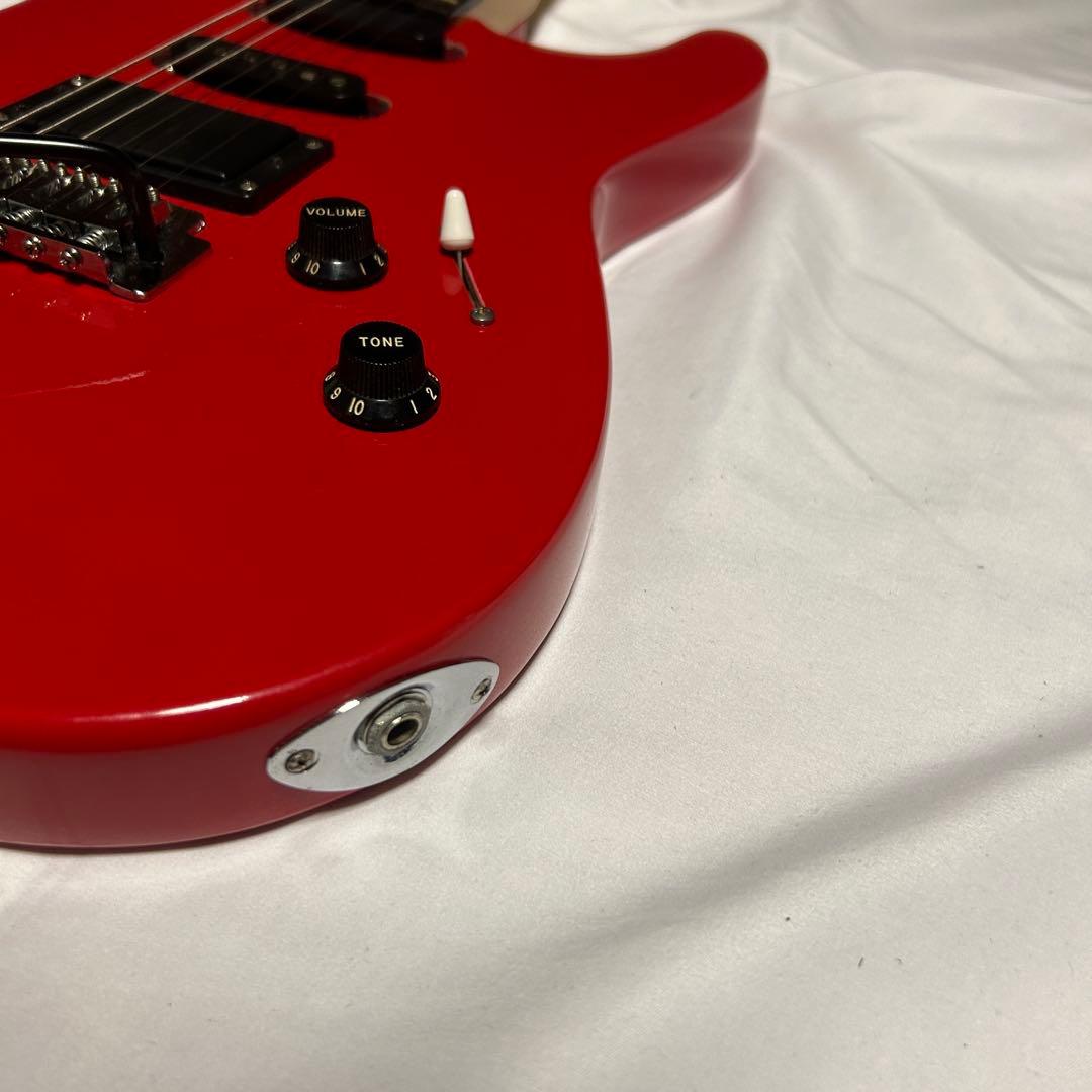 【美品】Legend ストラトキャスター レッド エレキギター SSH