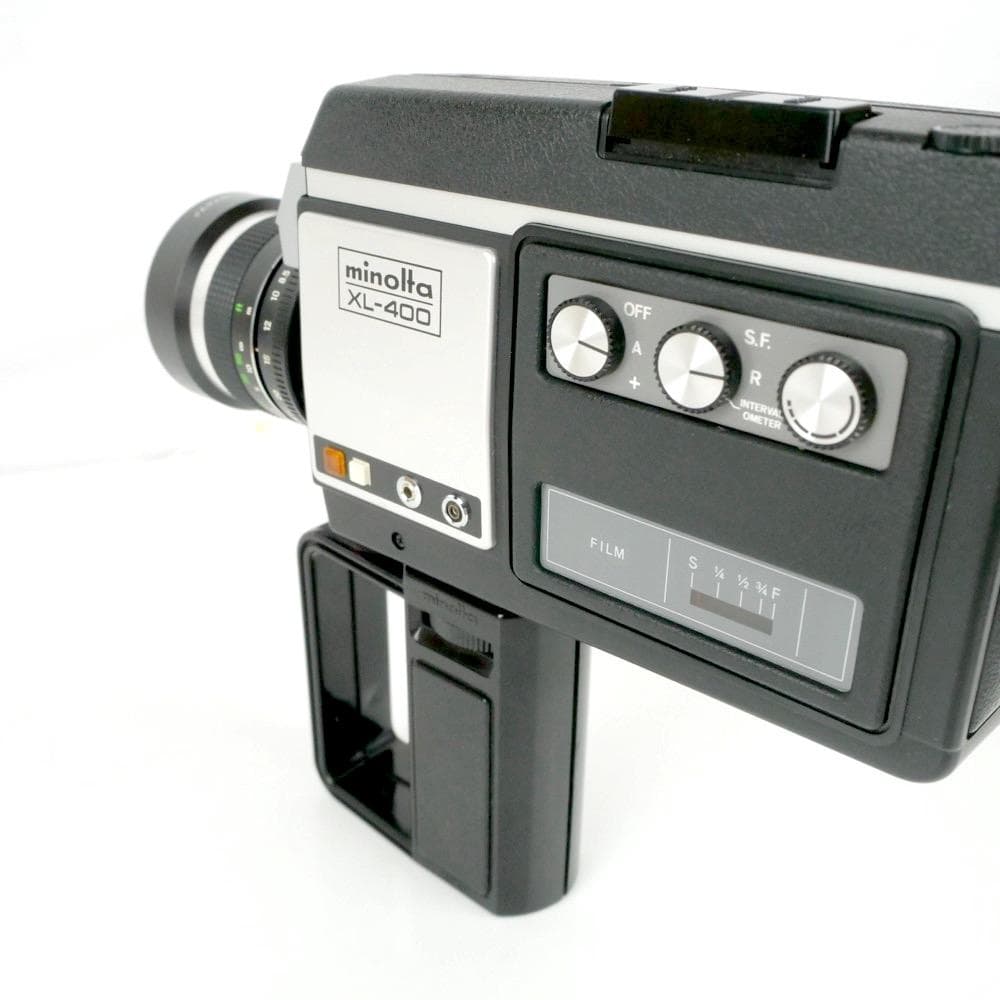 8mmカメラ ミノルタ XL-400 希少品 アンティーク 通電動作OK