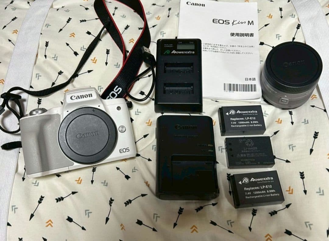 【fifi】Canon EOS Kiss M ミラーレス一眼
