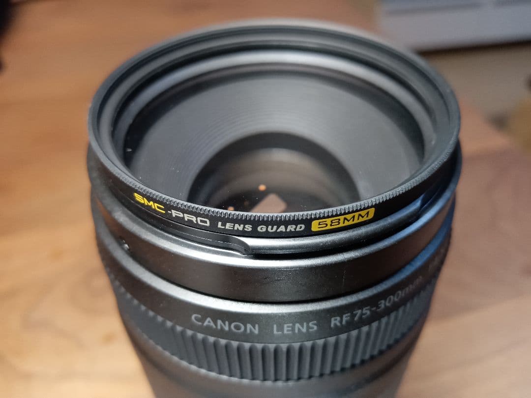 n*6様 【レンズガード付き】Canon RF 75-300mm F4-5.6【
