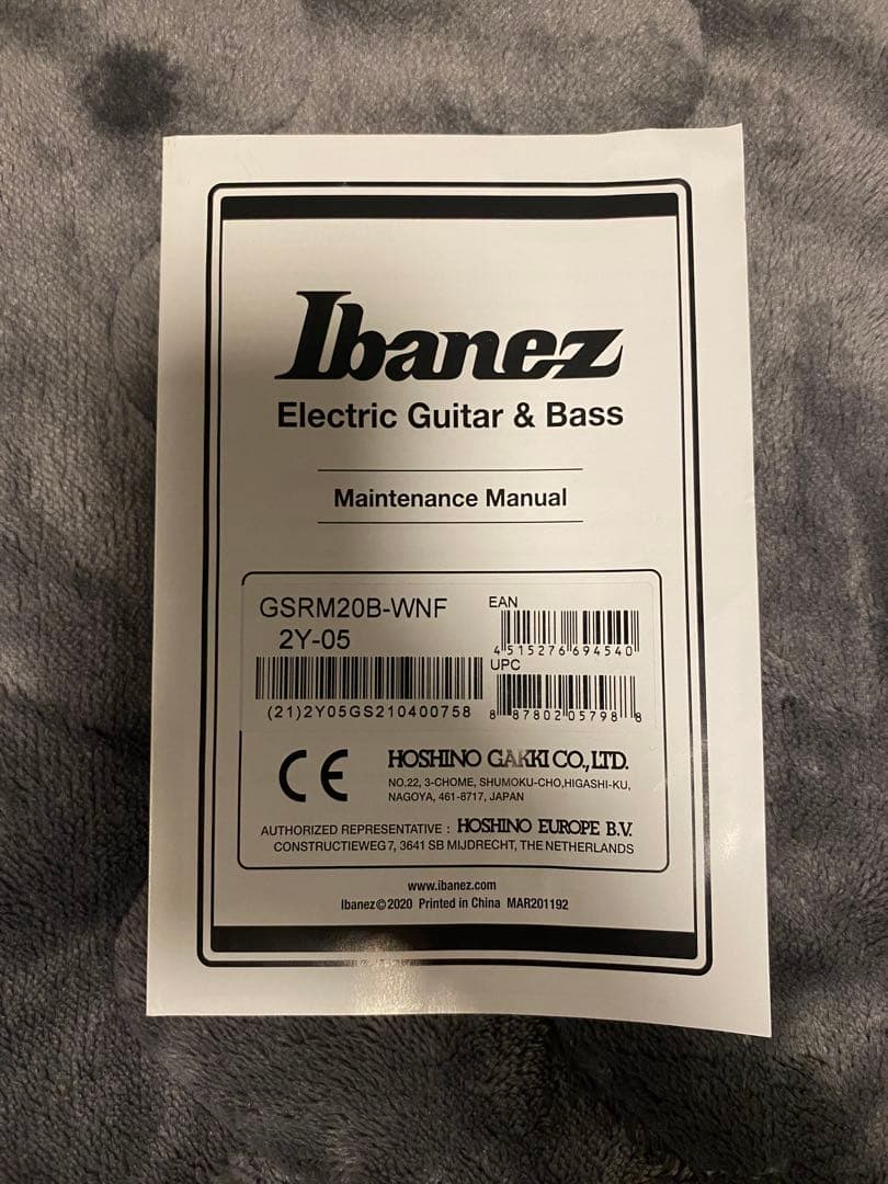 Ibanez GSRM20B miKro ショートスケール 4弦 エレキベース