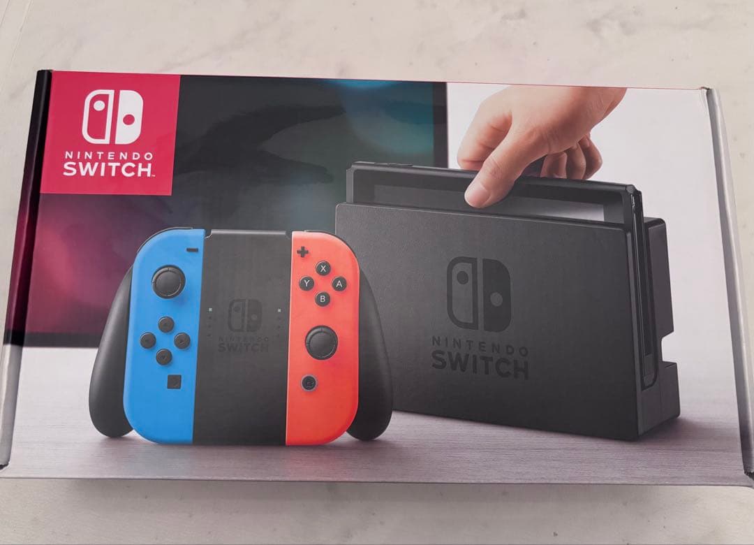 Nintendo Switch 本体 joycon ネオンパープル/オレンジ