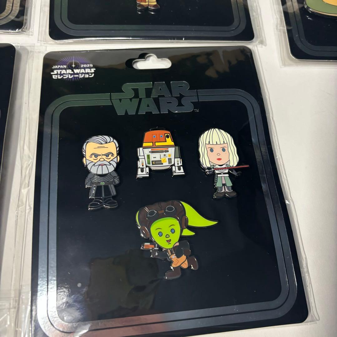 スターウォーズ セレブレーション ジャパン 2025 公式ピン 5セット　まとめ