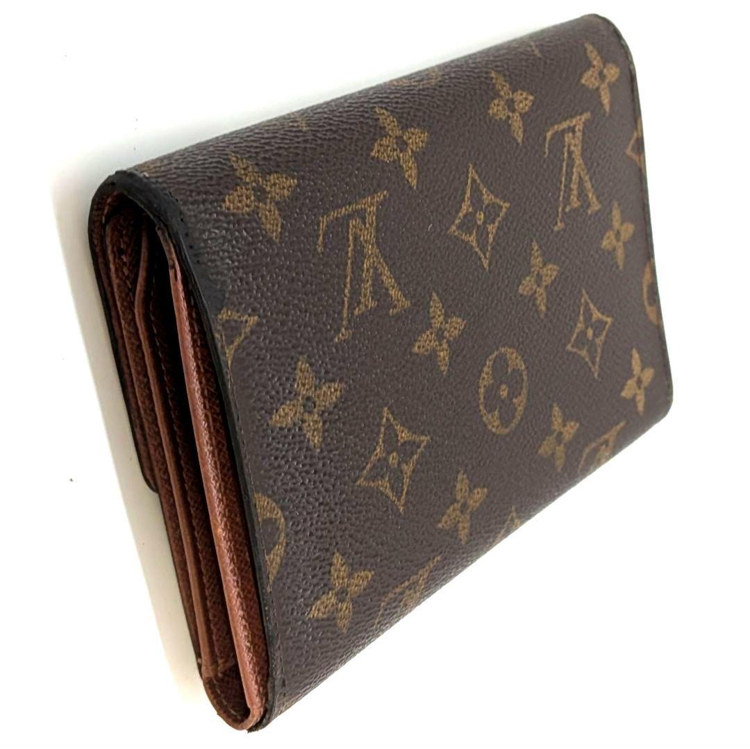 ルイヴィトン モノグラム エテュイ パピエ 三つ折り財布 パスケース B29