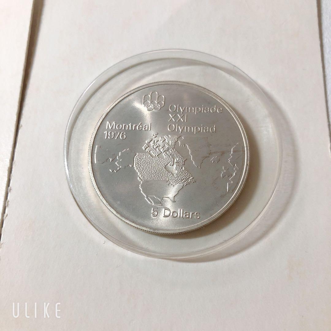 【新品未開封】銀貨　モントリオールオリンピック 記念硬貨セット