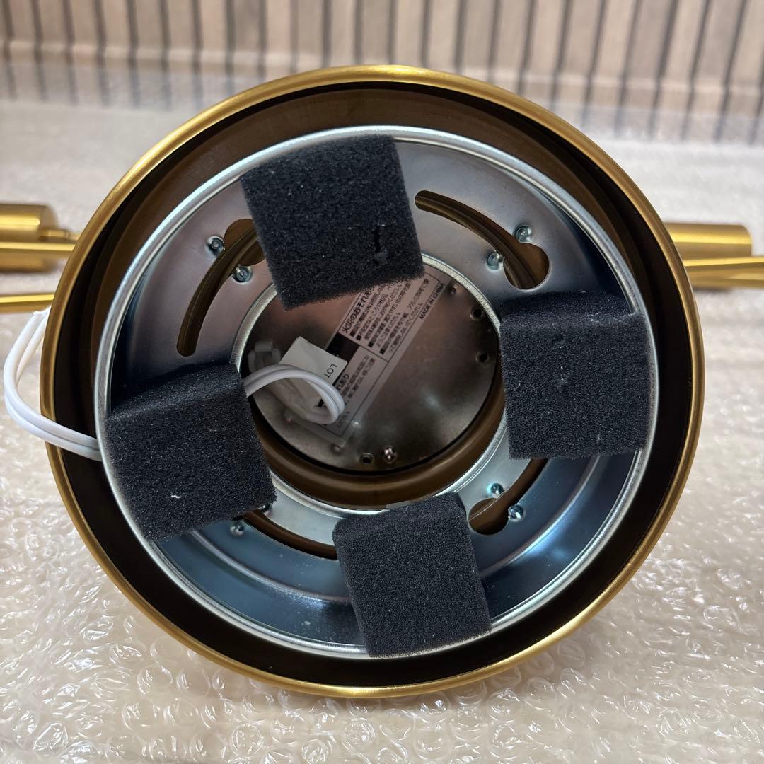 美品 Astre unico別注カラー ゴールド シーリングライト