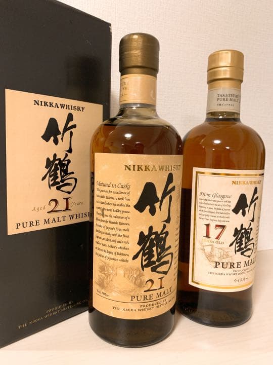 竹鶴17年 竹鶴21年 700ml