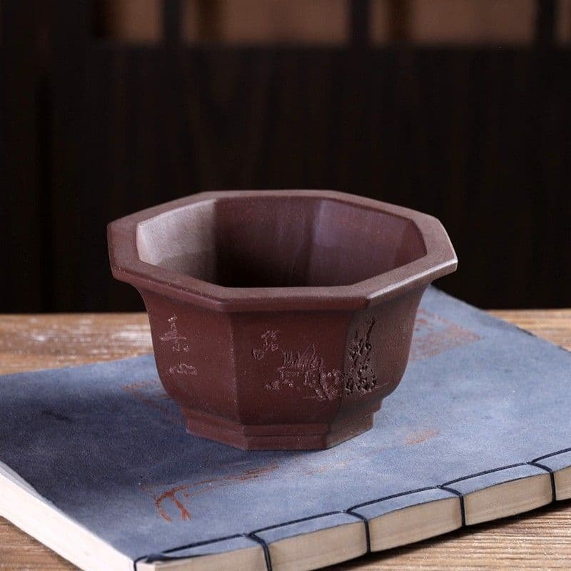 中国宜興 紫砂の鉢 盆栽鉢 植木鉢 小品盆栽鉢 大品盆栽鉢