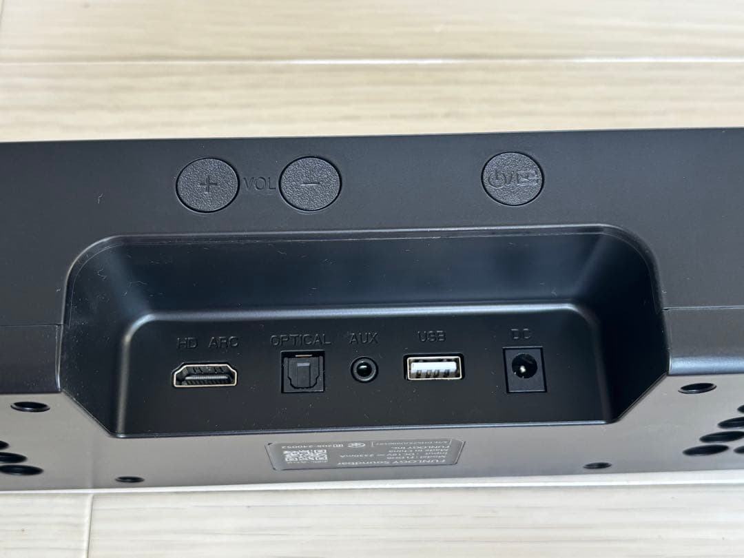 【再値下げ】FUNLOGY Soundbar black サウンドバー