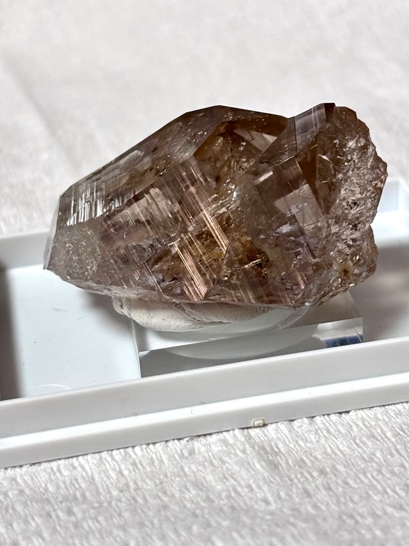 【超希少】アルプス水晶 スモーキークォーツ(スイス産) 煙水晶 鉱物標本