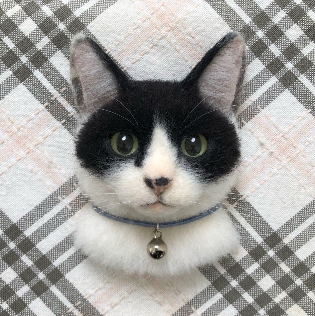 羊毛フェルト 猫 ハンドメイド ミリ