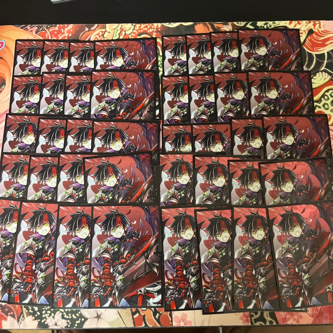 白猫プロジェクト キービジュアル スリーブ 闇の王子 40枚