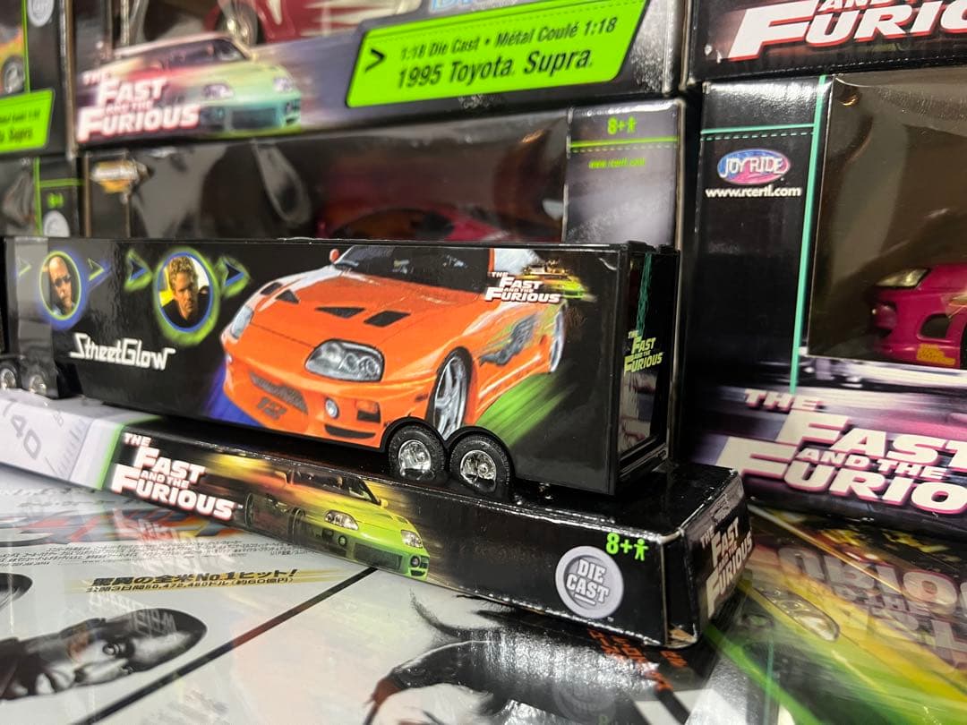 ミニカー FAST&FURIOUS Kenworth Transporter 1/64