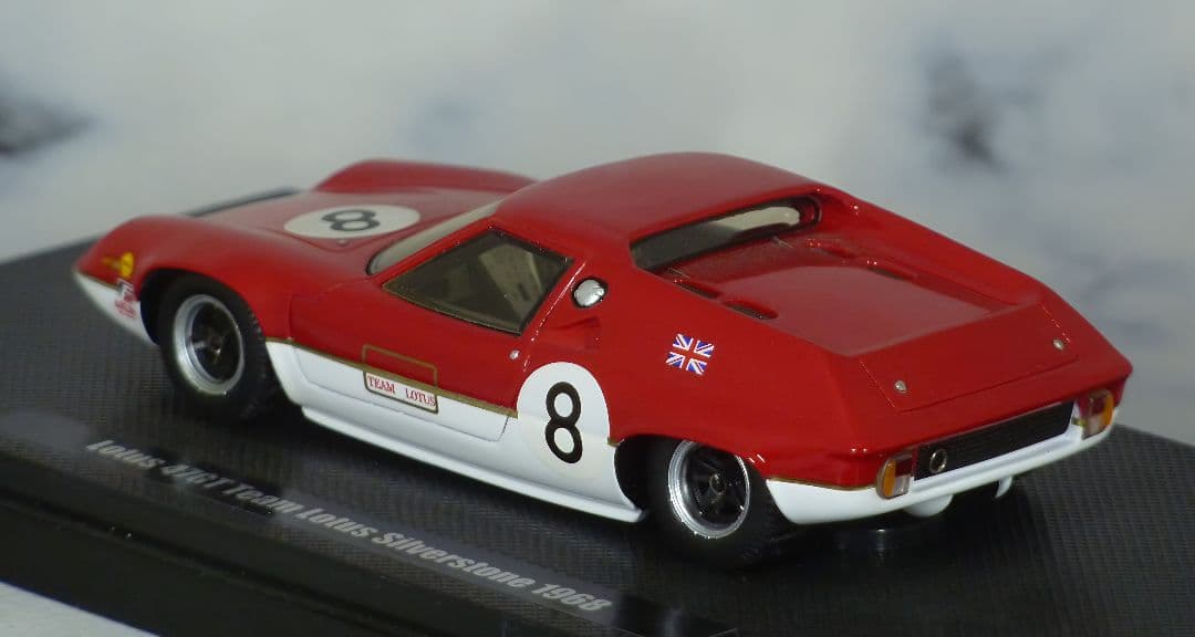 1/43エブロ ロータス 47GT ヨーロッパレーシングver.シルバーストーン