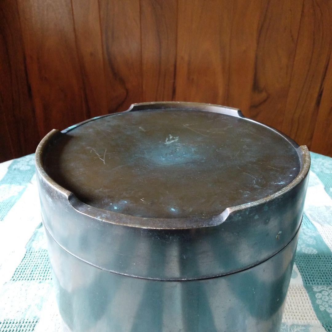 銅製　火鉢　昭和初期　アンティーク　骨董品　昭和レトロ