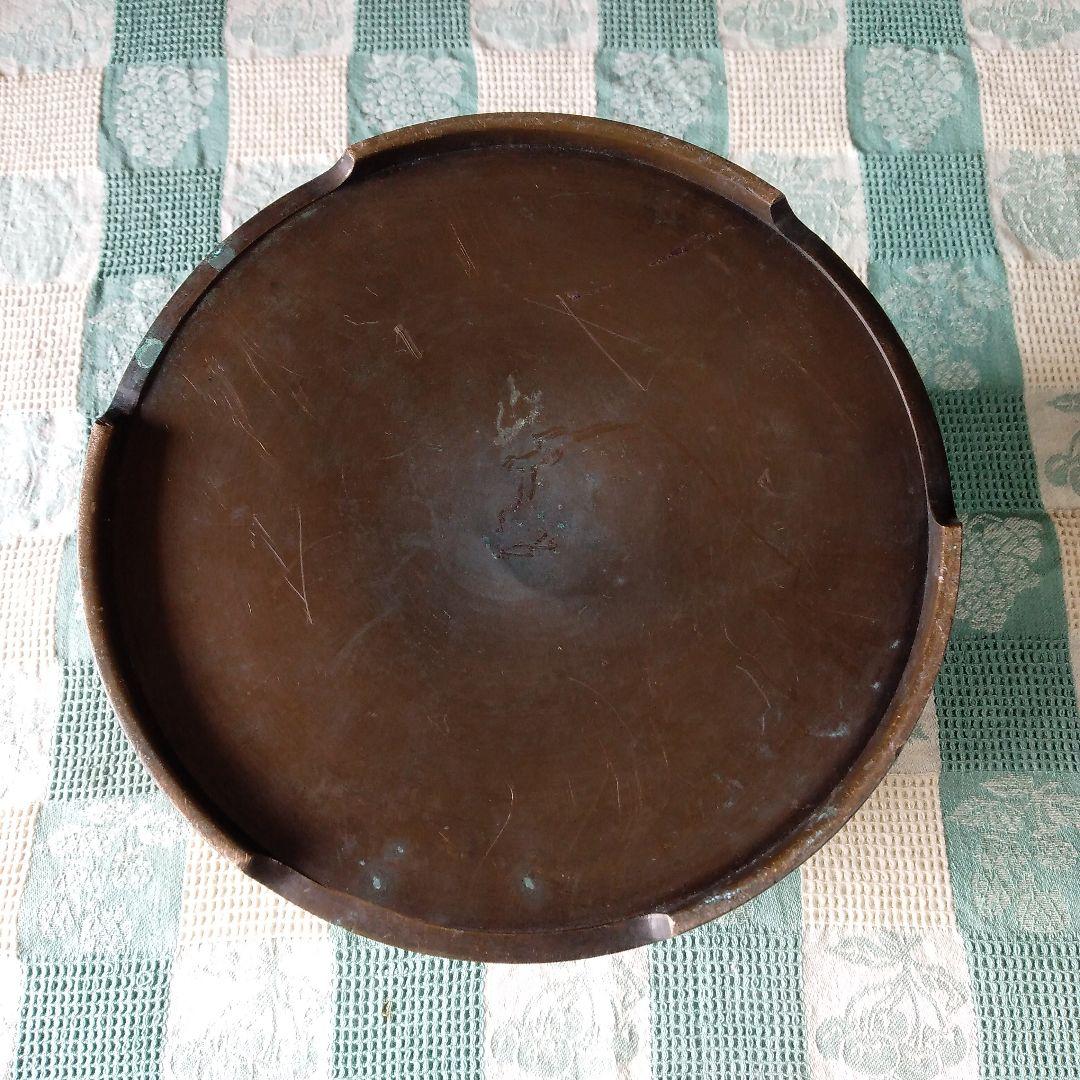 銅製　火鉢　昭和初期　アンティーク　骨董品　昭和レトロ
