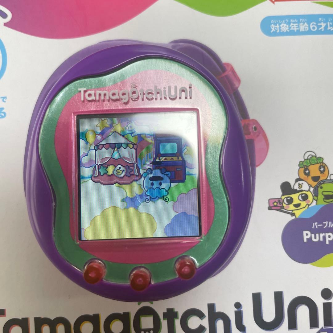 【人気！】たまごっちuni パープル　※動作確認済