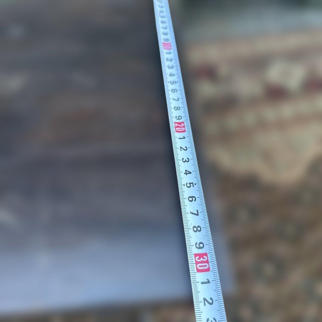 ヴィンテージ木製文机 ダークブラウン 引き出し2つ