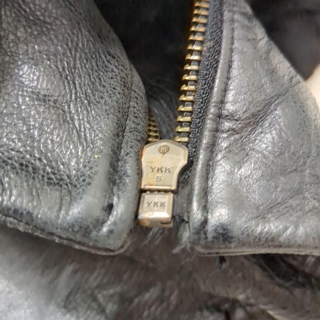 美品 オールドギャップ 牛革 レザージャケット フルジップ XLサイズ ブラック