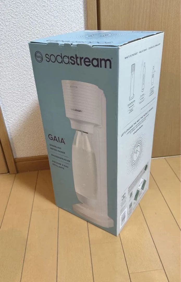【新品 即発送 送料無料】sodastream GAIA 炭酸水
