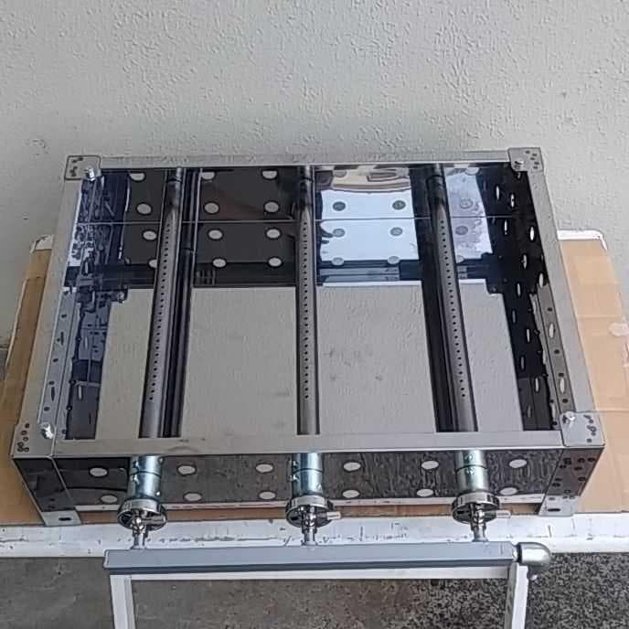 未使用品 便利な取手付 鉄板焼き グリラー お好み広島焼きそば ガスグリドル