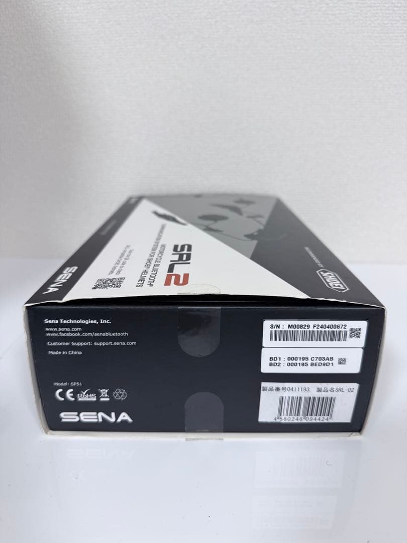 SENA SRL2 GT-Air2 J-Cruise2 NEOTEC2 インカム