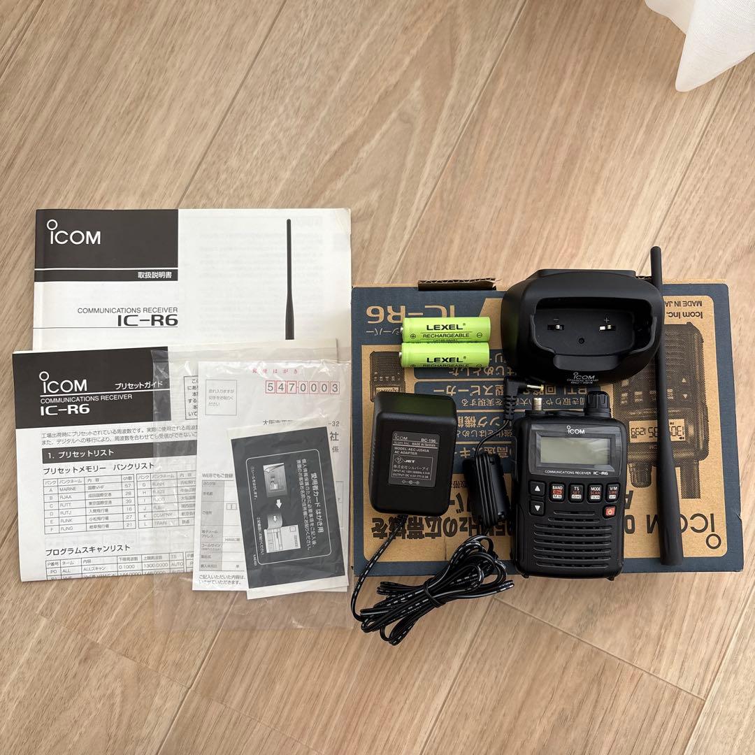 Icom IC-R6 広帯域受信機
