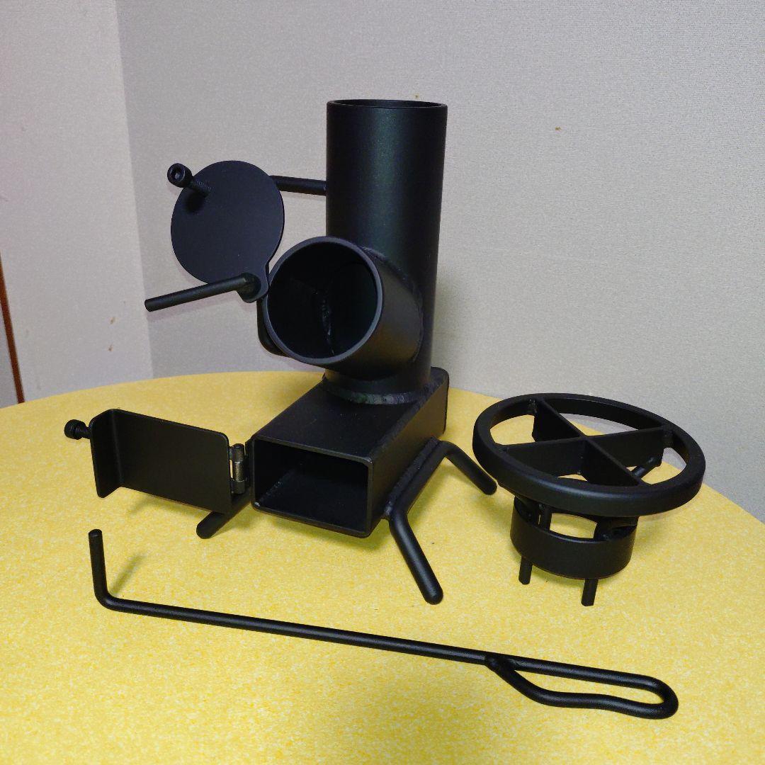 ロケットストーブ コンロ 薪ストーブ