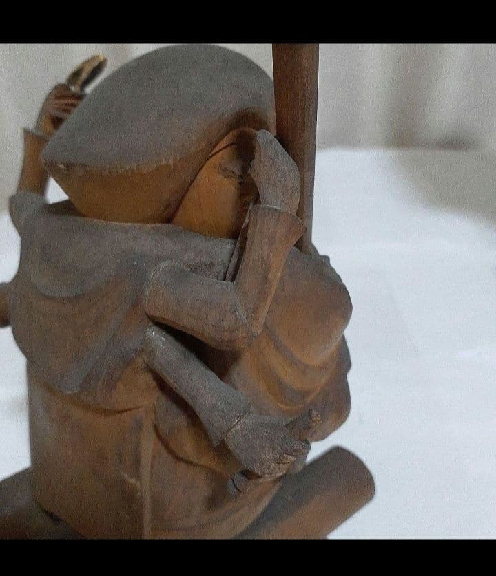 開運出世【三面大黒天像】現世利益　仏像　神像　厨子