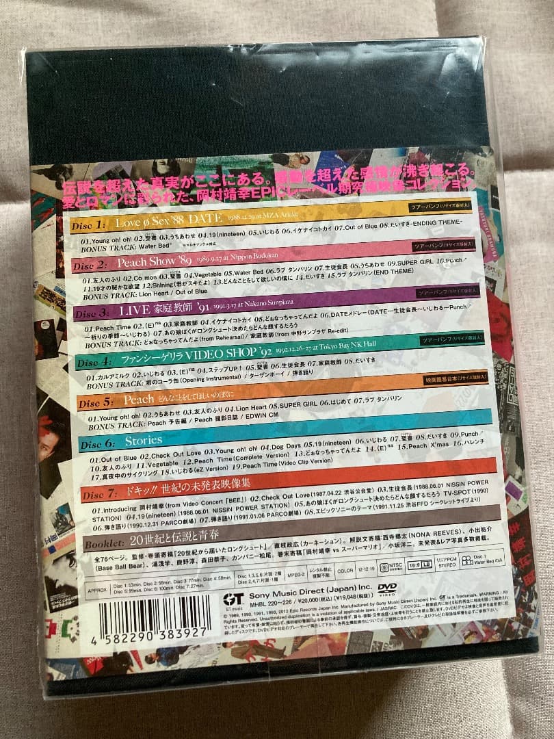 岡村靖幸 20世紀と伝説と青春 DVDBOX　完全生産限定盤