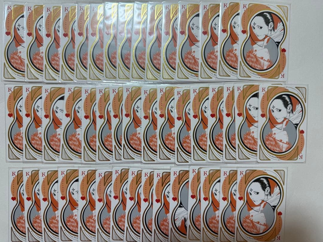 HUNTER×HUNTER 冨樫義博展 オールスター箔押しトランプ クロロ