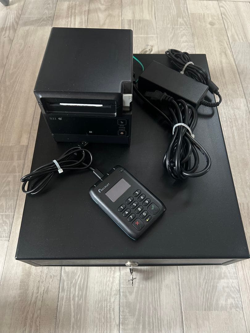 ■エアレジ対応 ◾️セイコー　サーマルプリンター＆ドロアー ◾️カードリーダー