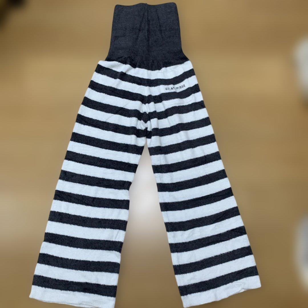 ジェラピケ　ルームウェア　ホットスムーズィー　　セットアップ　上下 F グレー